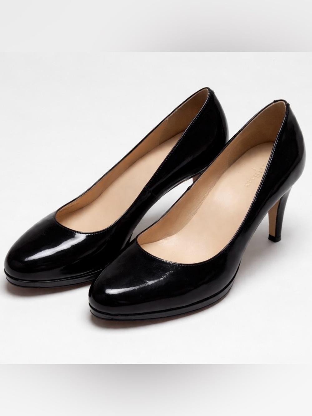 Cole Haan x Nike Air Chelsea Low Black Patent Pumps